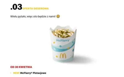 Nowe McFlurry pistacjowe McDonald’s już dostÄ™pne w Polsce! Sprawdzamy smak i cenÄ™
